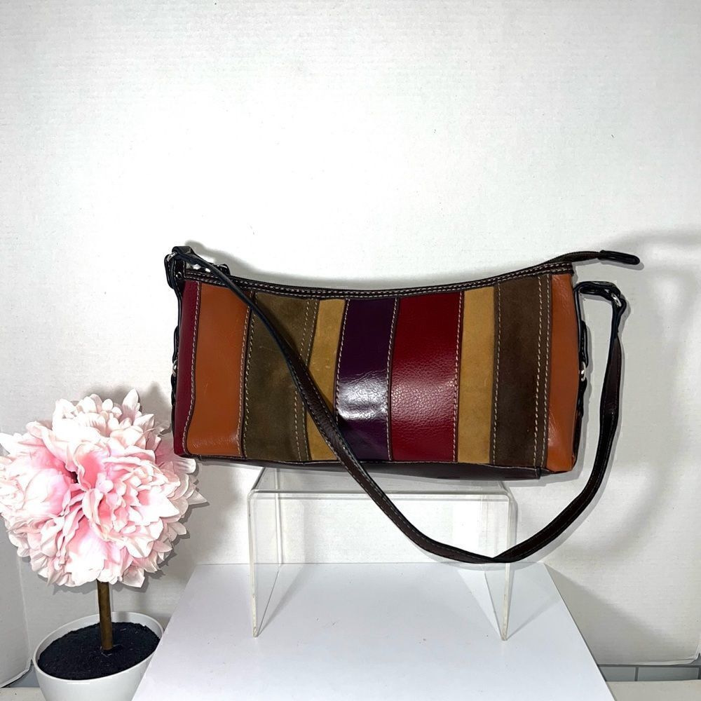 NWOT Relic Color Block Shoulder Bag - Picture 2 of 8